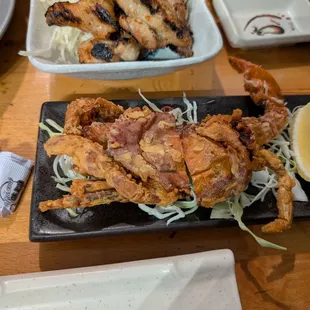 Soft shell crab acceptable