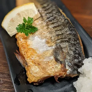 Grilled mackerel