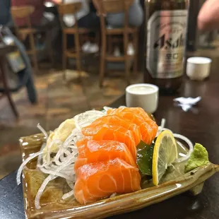 Salmon Sashimi