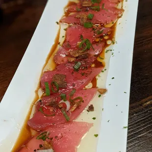 Tuna Carpaccio