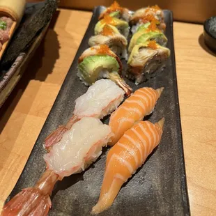 sushi and sashimi, sushi, food, sashimi