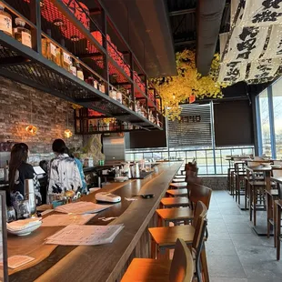 Bar area