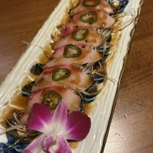 Yellowtail Carpaccio