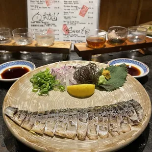 sushi and sashimi, food