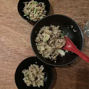 Mushrooms &amp; garlic fried rice