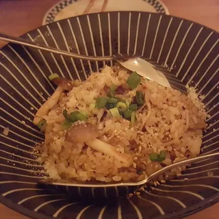 Mushroom Garlic Butter Fried Rice