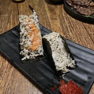 Onigiri with Salmon ($12+)