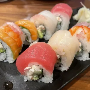 Rainbow roll