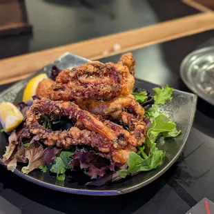 Fried squid