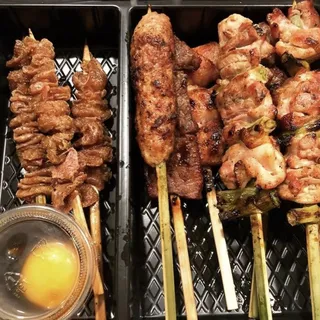 Kushiyaki Jidori Chicken Skin