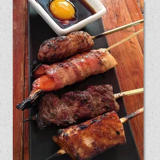 Kushiyaki Bacon Wrap Shrimp