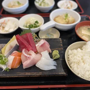 Sashimi Lunch Special