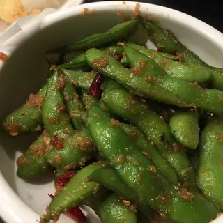 Garlic Edamame