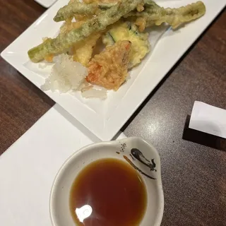 Vegetable Tempura Plate