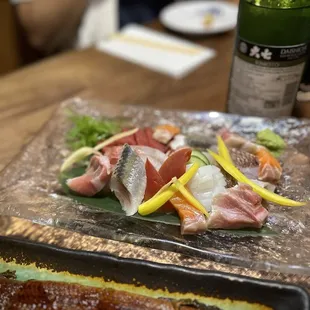 Sashimi platter