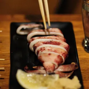 #Izakaya #traditional #ika #maru #whole #grilled #squid #japanese #happyhour #drinking #food