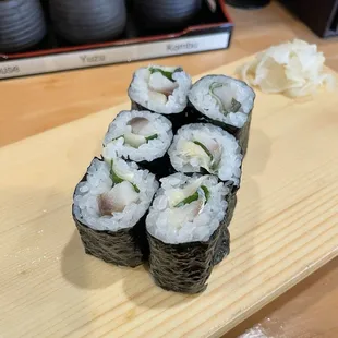 Mackerel Ginger Shiso Maki