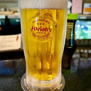 a pint of beer