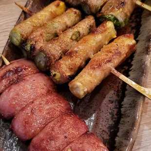 Salmon Belly Yakitori