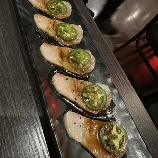 Yellowtail Carpaccio (3 stars)