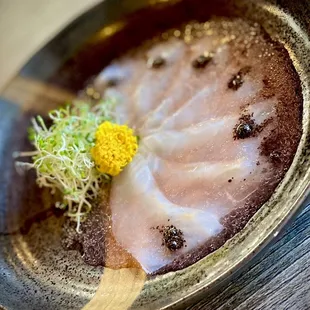 Halibut Carpaccio... so refreshing and tasty!!