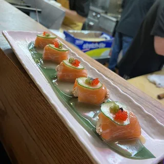 Miso Crab Salmon (5 pcs)