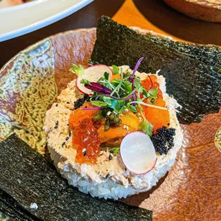 Blue Crab Uni Caviar Bowl