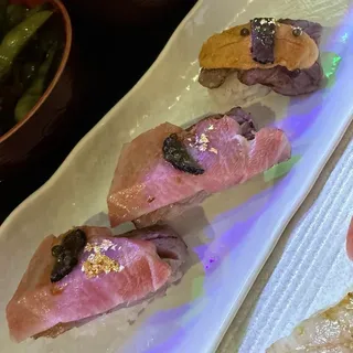 Wagyu Uni Truffle Caviar