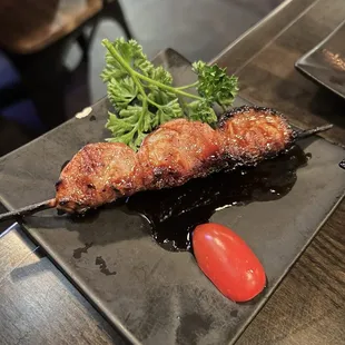 Chicken thigh skewer