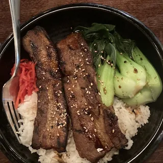 Braised Pork Belly Donburi