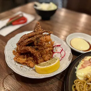 Fried Squid Legs