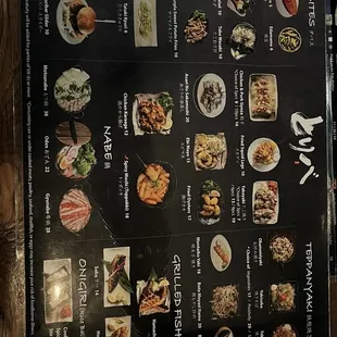 food menu jan 2025