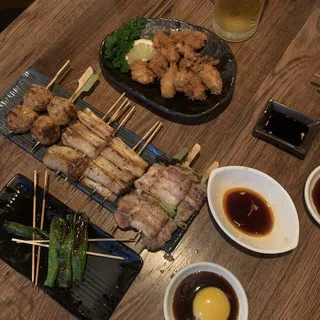 Thigh Momo Yakitori with Scallion