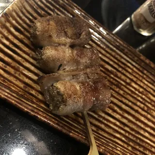 Enoki Wrapped in Pork Belly Yakitori