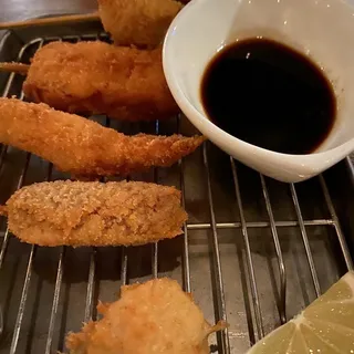Chicken Breast Kushikatsu