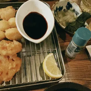 Lotus Root Kushikatsu