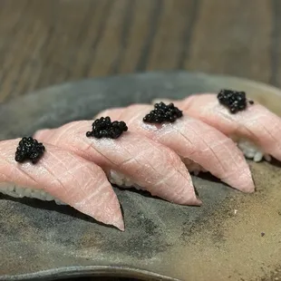 Ootoro with caviar