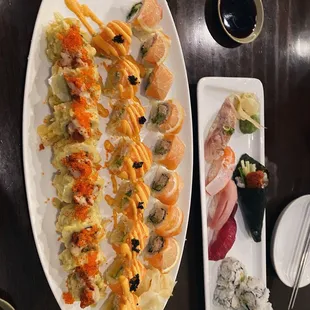 food, sashimi, sushi, sushi and sashimi