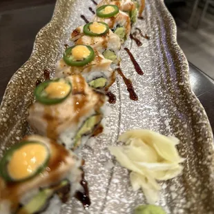 Firecracker roll