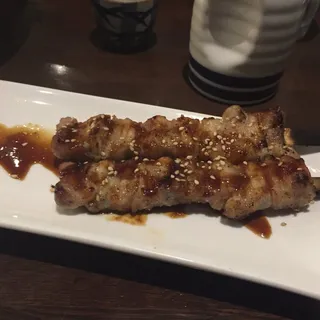 2 Pork Belly Skewer