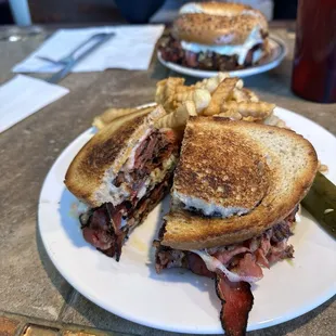 The Rachel sandwich with pastrami