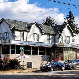 a row of parked cars