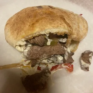 Grilled Steak pita