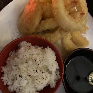 Shrimp Vegetable Tempura Dinner