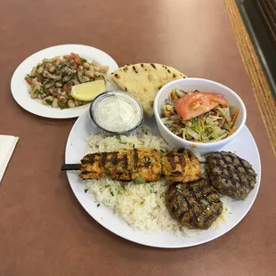 #05 Chicken Kebab (Tavuk i) #26 Rice (A La Carte)