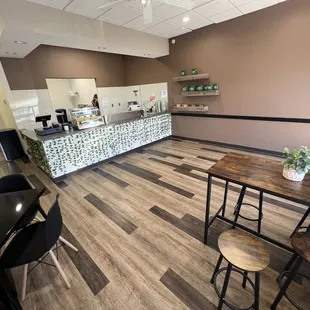 interior, sushi and sashimi