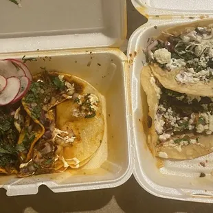 Chalupas, Tacos de Birria