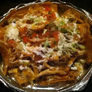 Chicken Nachos (delivery)