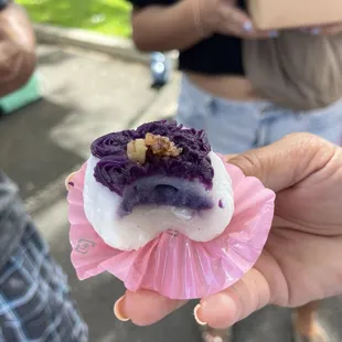 Sweet potato mochi