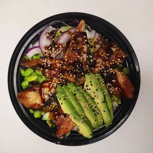 Unagi Poke Bowl